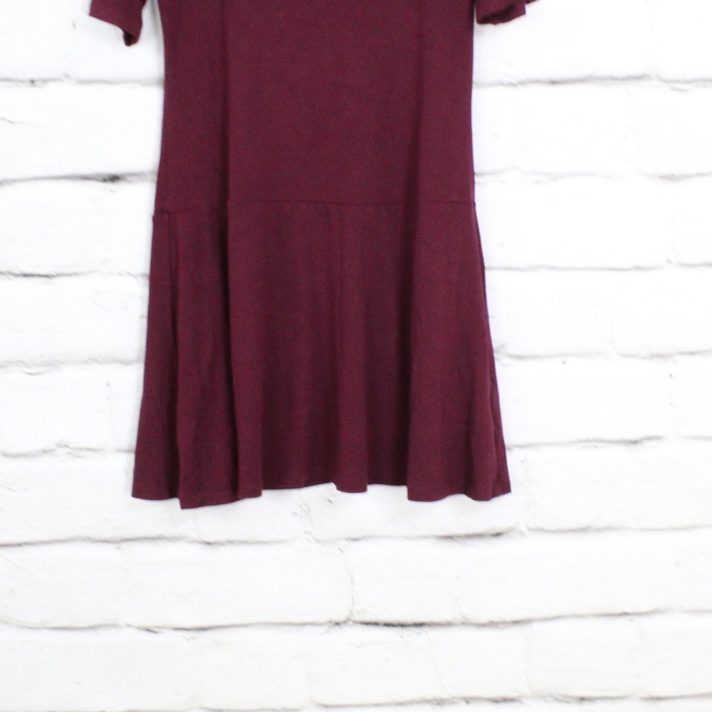 Dalia Purple Viscose Light Comfy Dress Purple Sz L - Picture 6 of 8